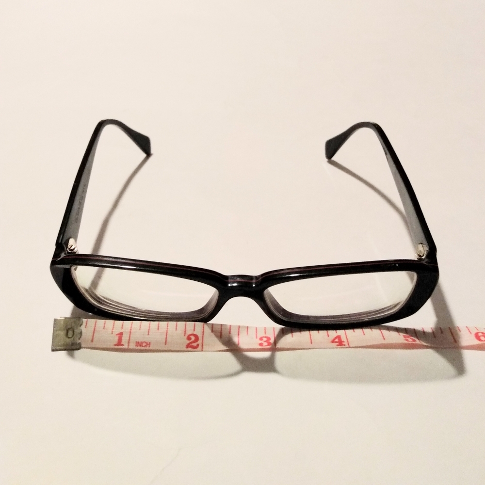 Face A Face Paris Vintage Unisex Luxury Black Eyeglass Frames - Picture 7 of 11